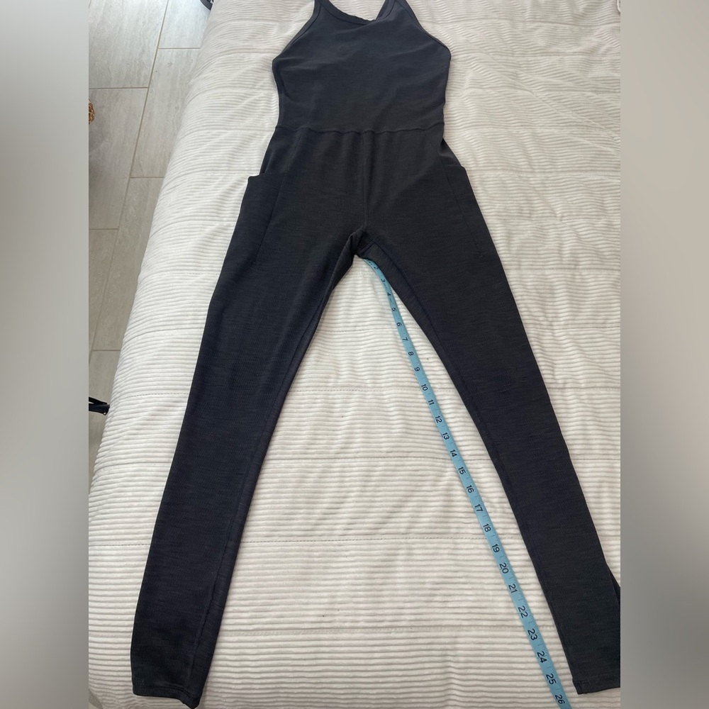 Prana Charcoal Yoga Jumpsuit. Size small.